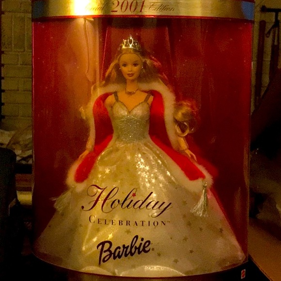 Mattel Holiday Celebration Barbie Doll 2001 Special Edition, Unopened - Picture 1 of 3
